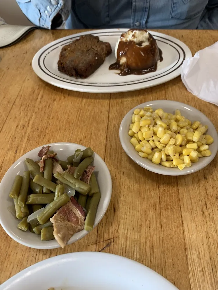Mashed Potatoes French Fries Corn Green Beans